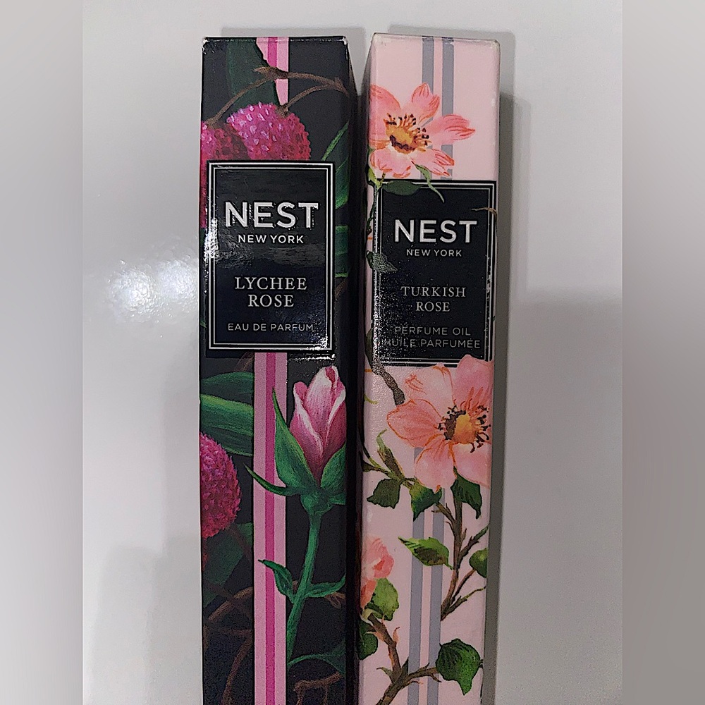 ✨NEST - 2PC Perfume Bundle: Lychee Rose Perfume & Turkish Rose Perfume Oil✨NWT - Picture 2 of 16